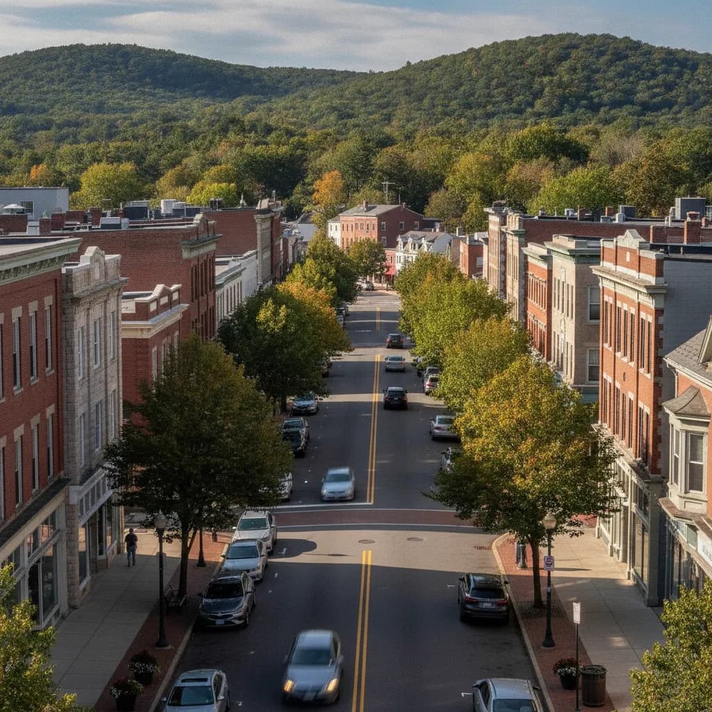 View of Troy Hills, NJ