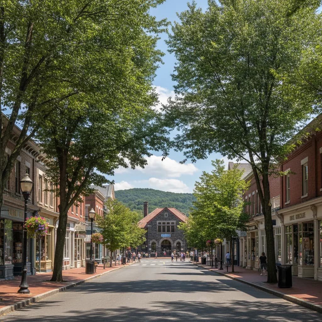 View of Upper Montclair, NJ