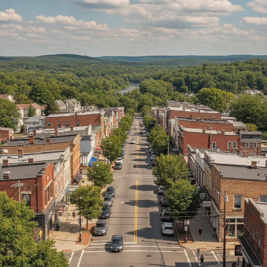 View of Wallington, NJ