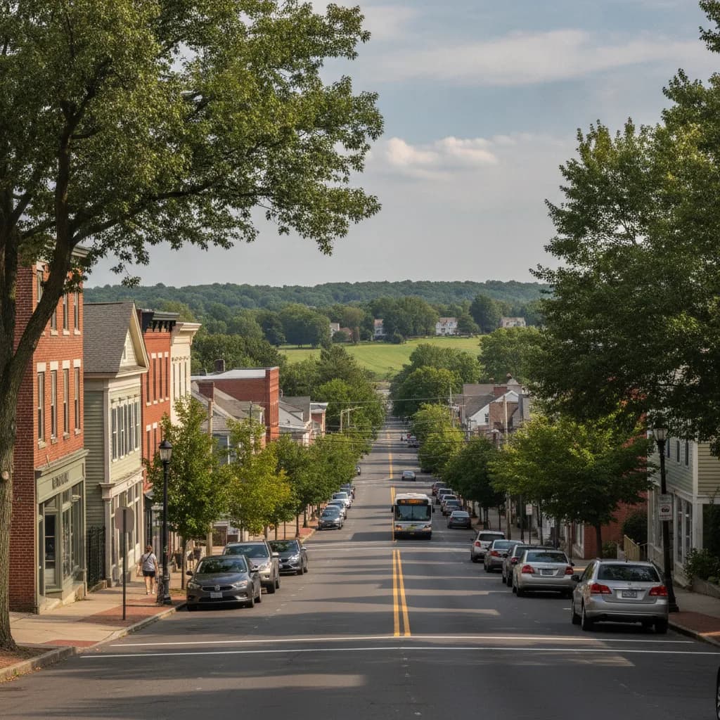 View of West Freehold, NJ