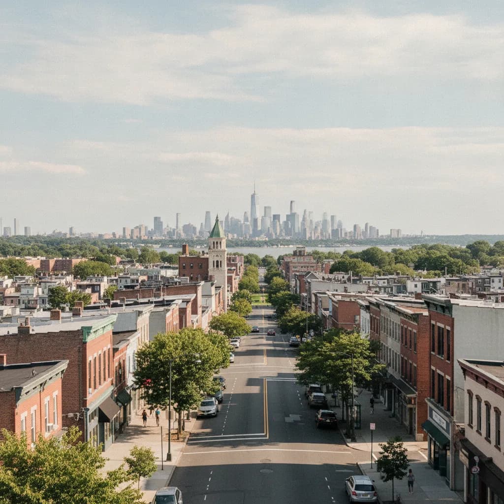 View of West New York, NJ