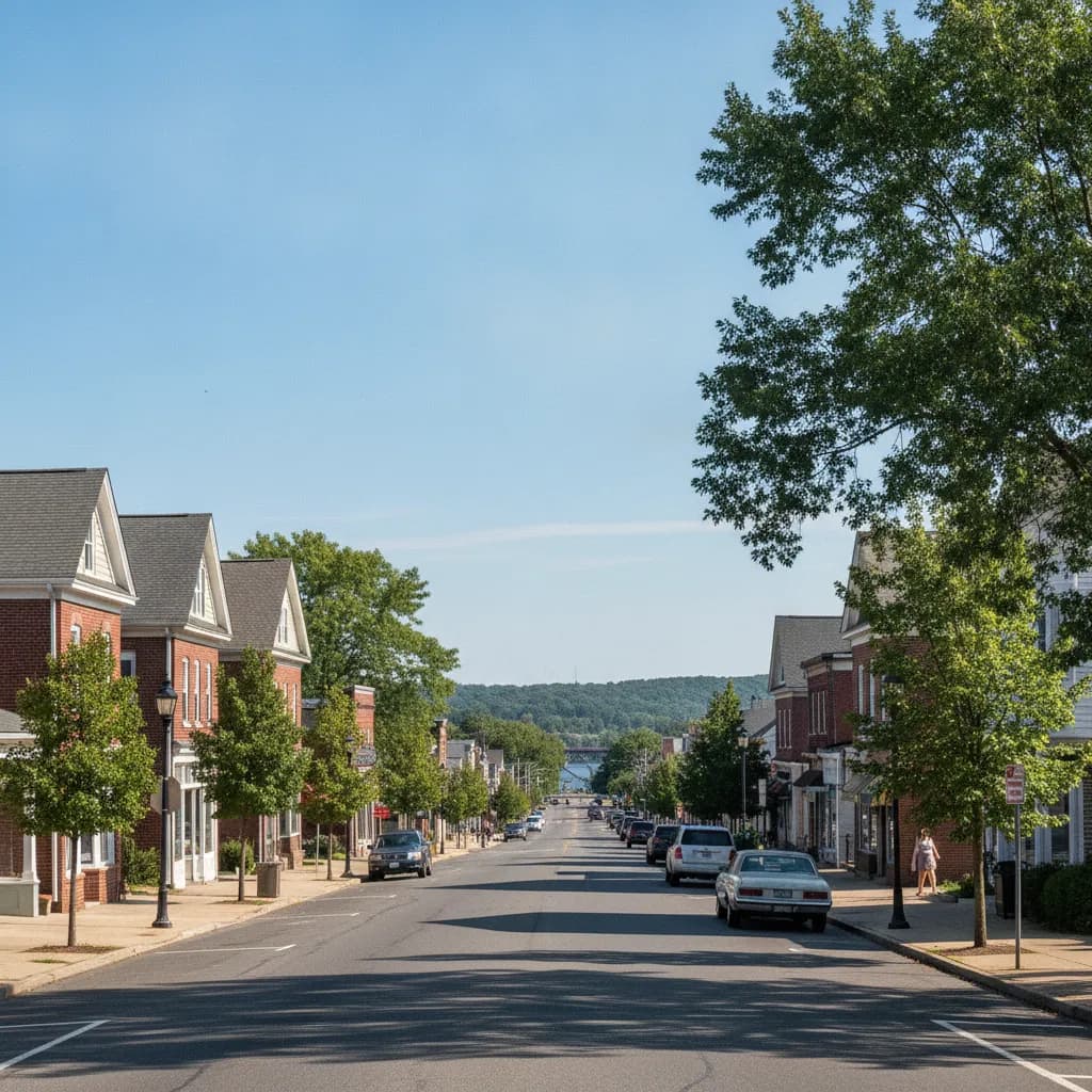 View of Westville, NJ