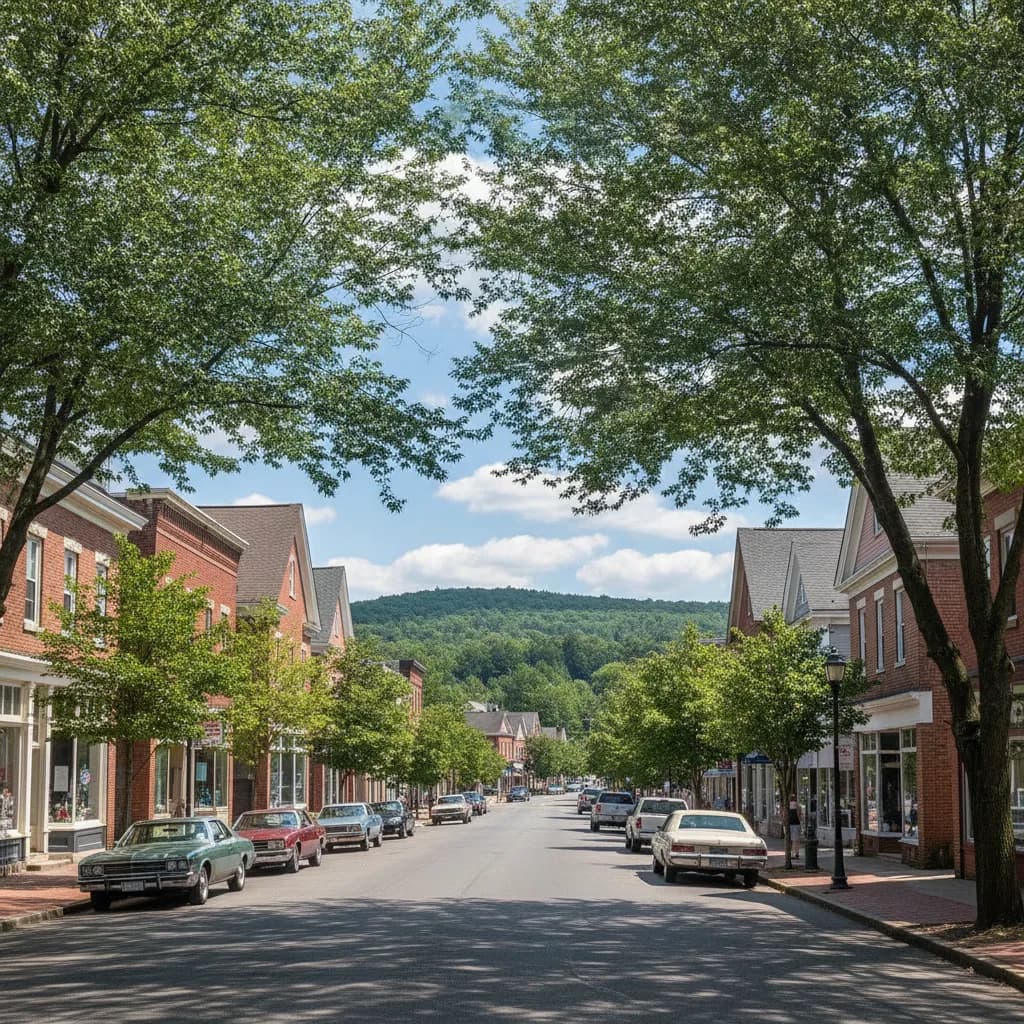 View of Wharton, NJ