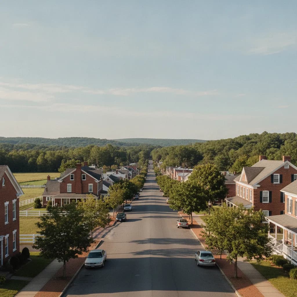 View of White Horse, NJ