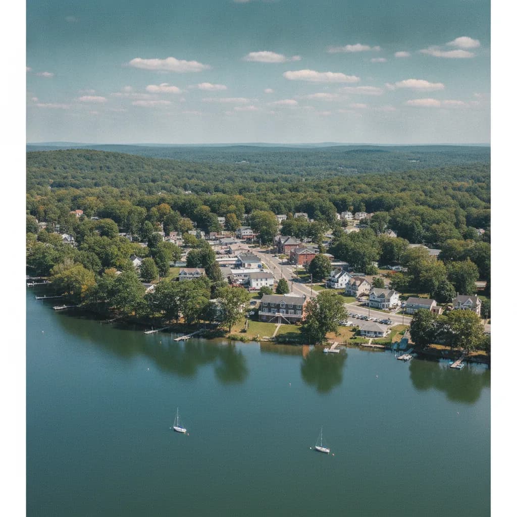 View of White Meadow Lake, NJ