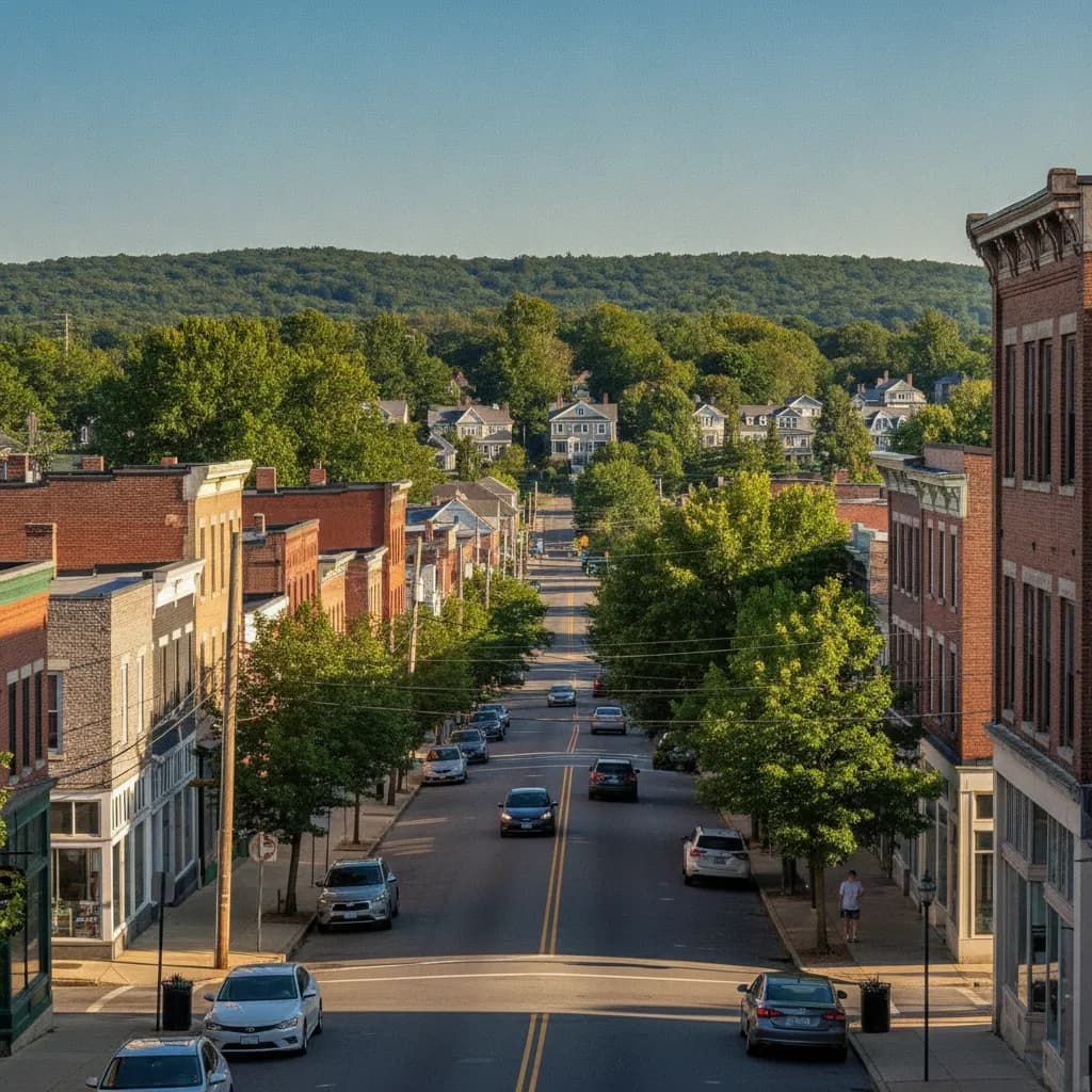 View of Woodbury, NJ