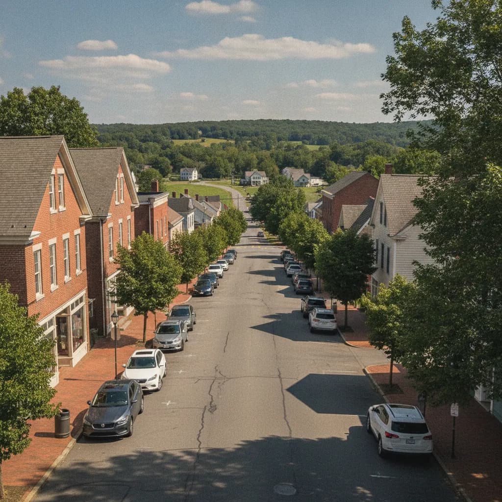 View of Yorketown, NJ