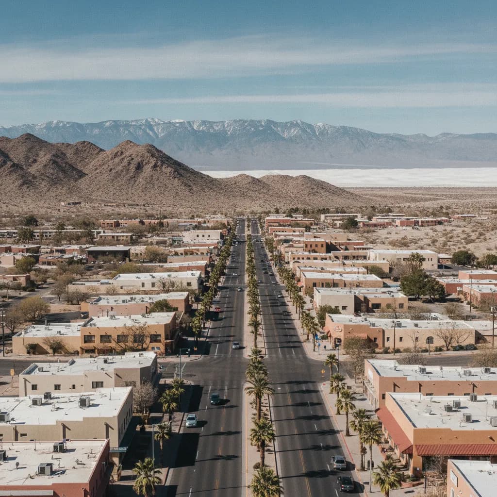View of Alamogordo, NM