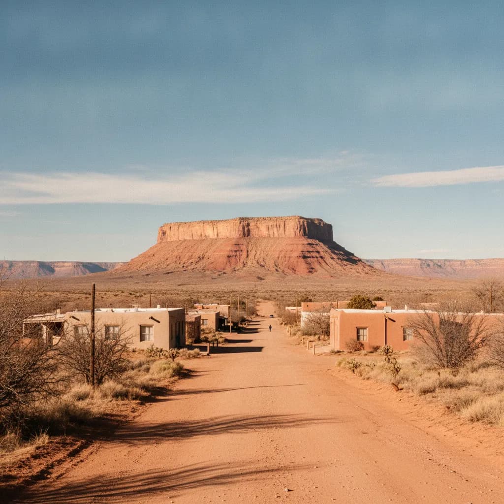 View of Crouch Mesa, NM