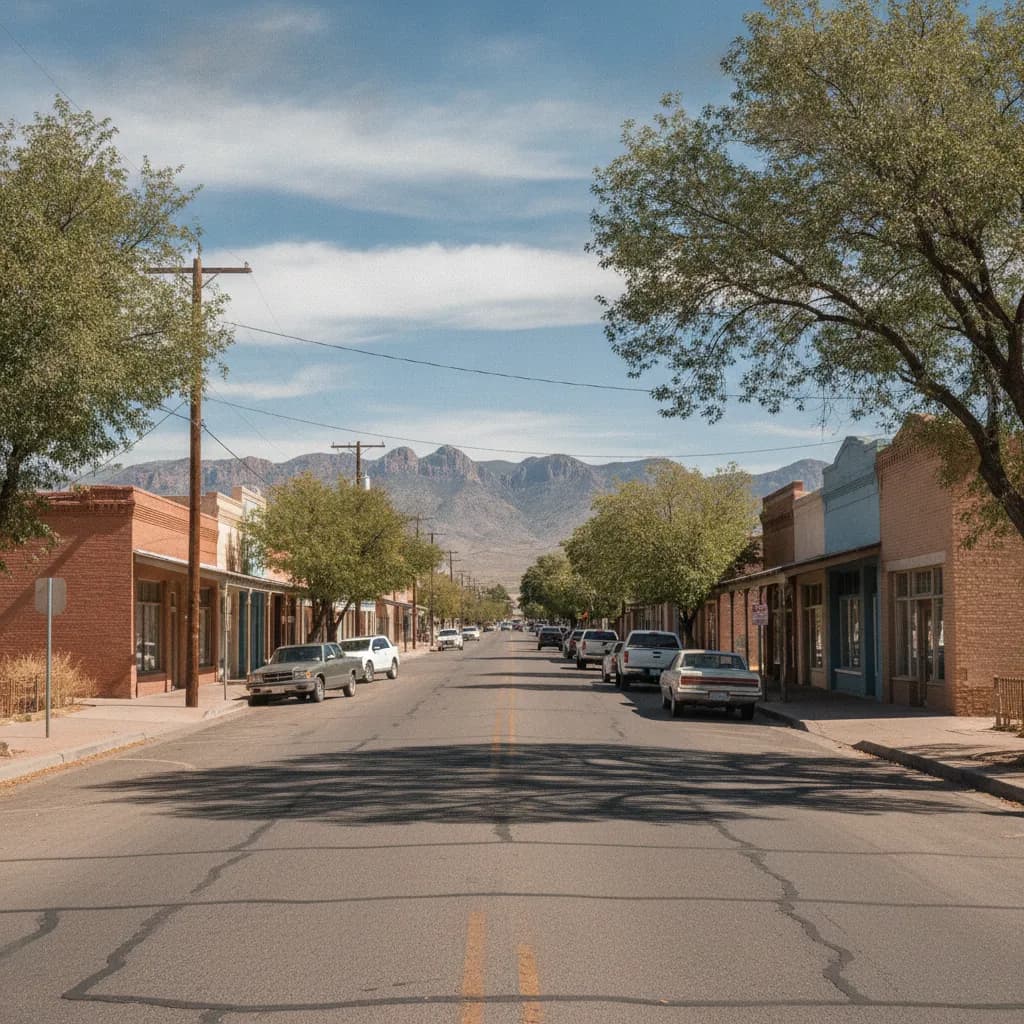 View of Deming, NM