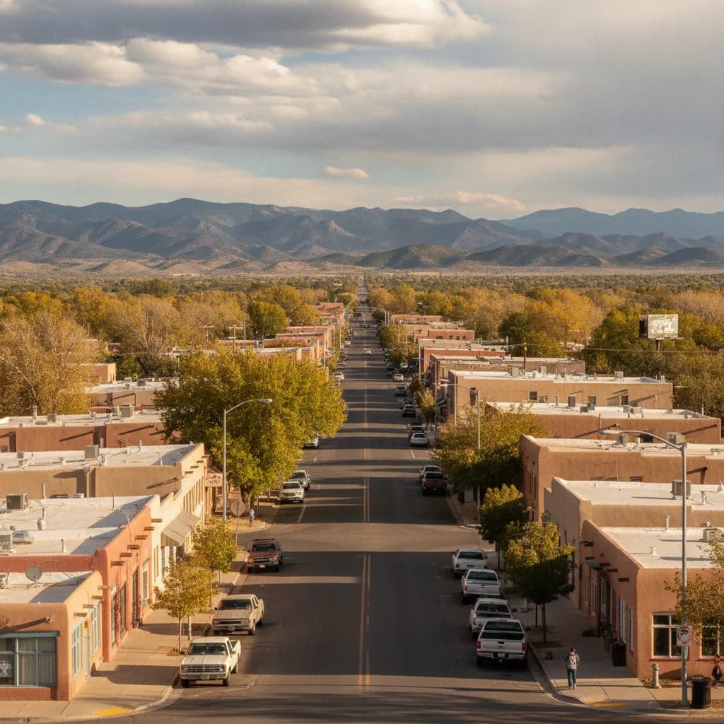 View of Espanola, NM
