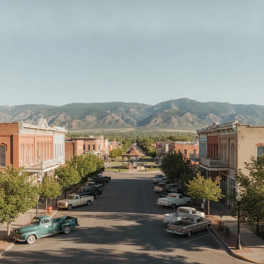 View of Las Vegas, NM