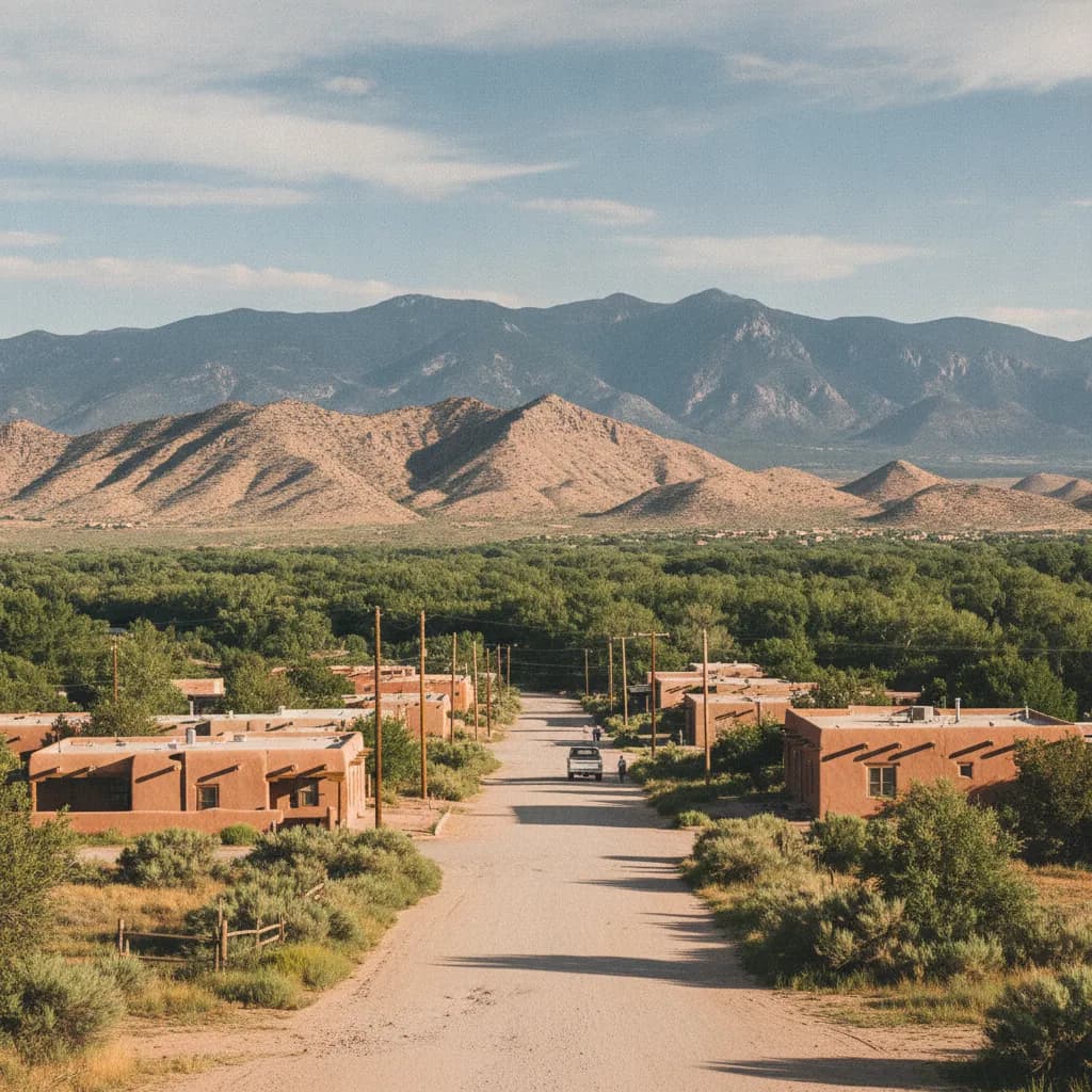 View of North Valley, NM