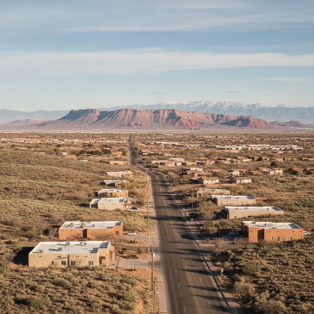 View of Rio Rancho, NM