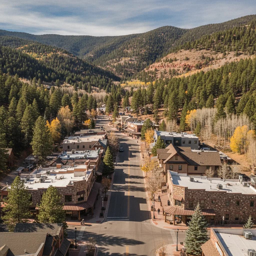 View of Ruidoso, NM