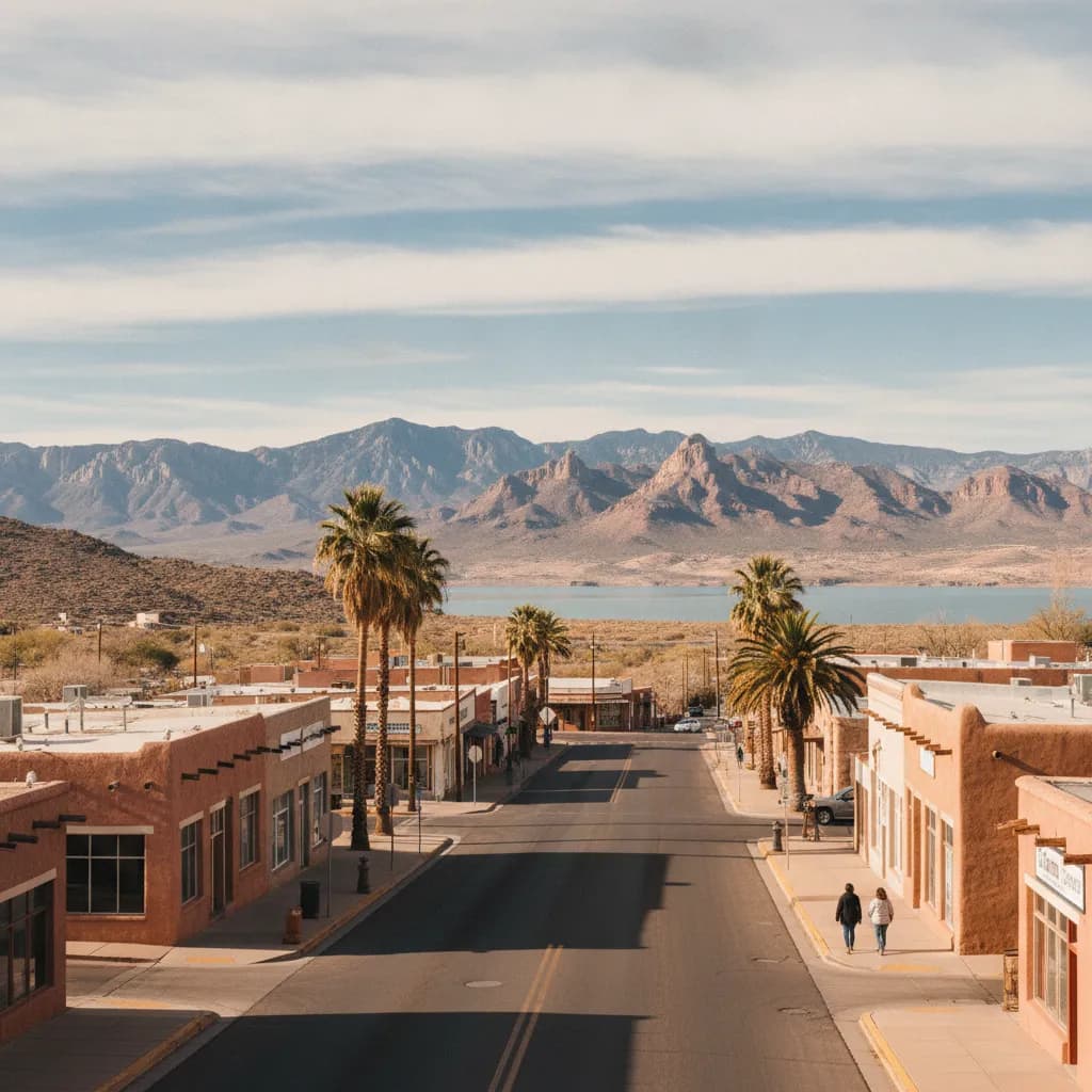 View of Truth or Consequences, NM