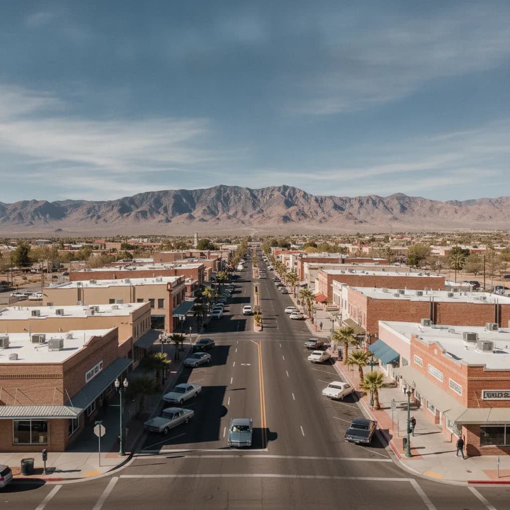 View of Boulder City, NV