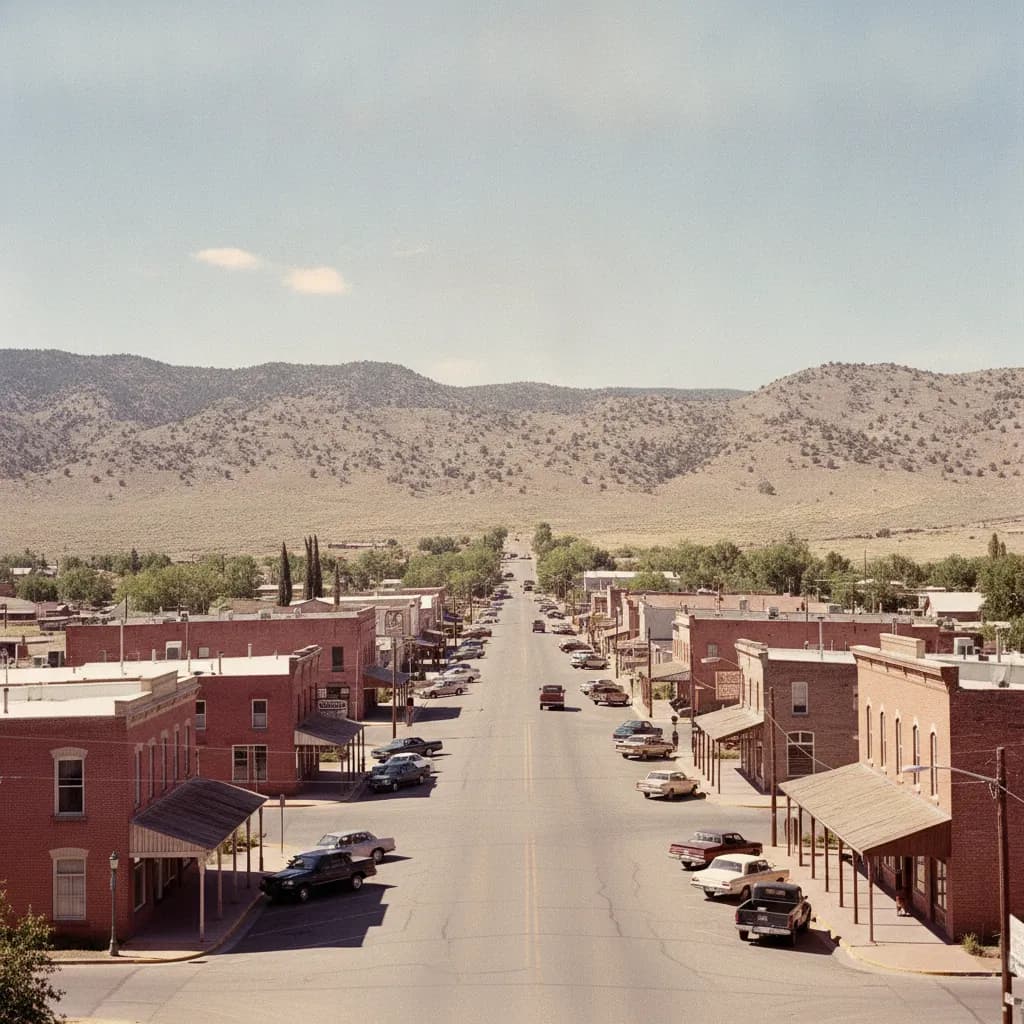 View of Dayton, NV