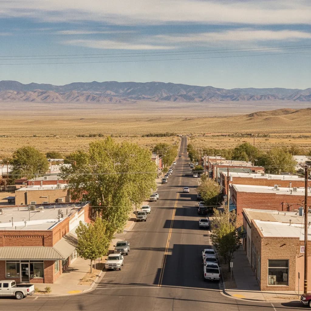 View of Fernley, NV