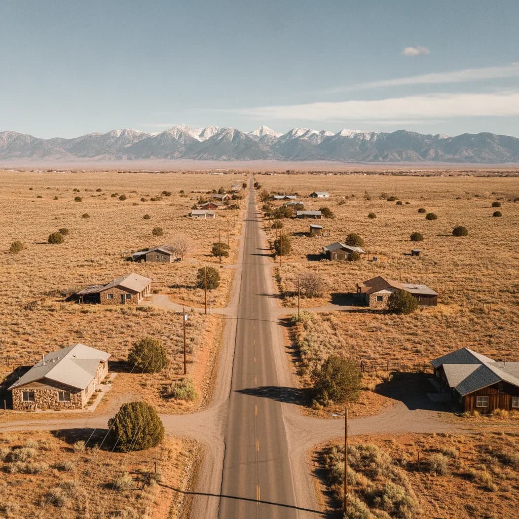 View of Johnson Lane, NV