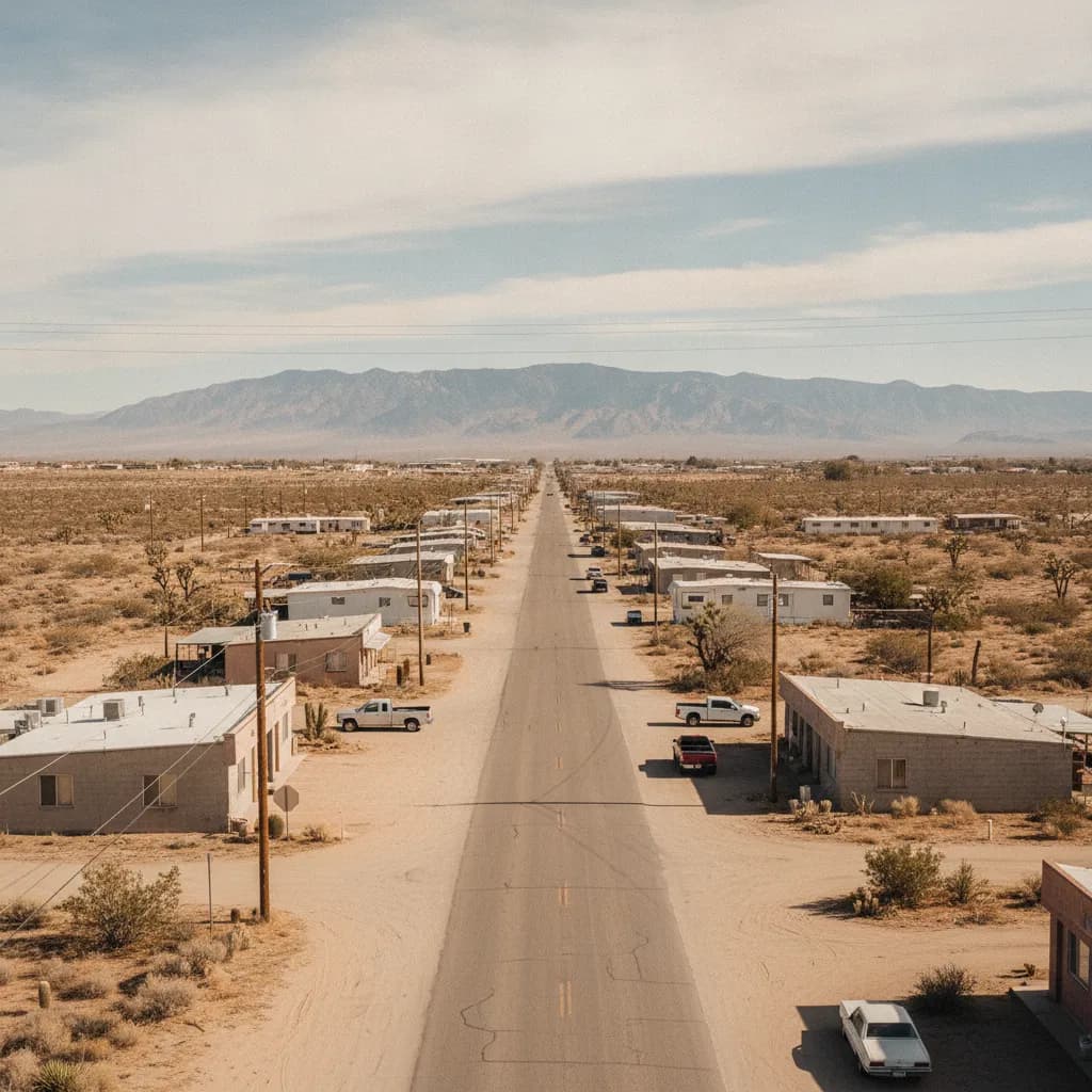 View of Pahrump, NV