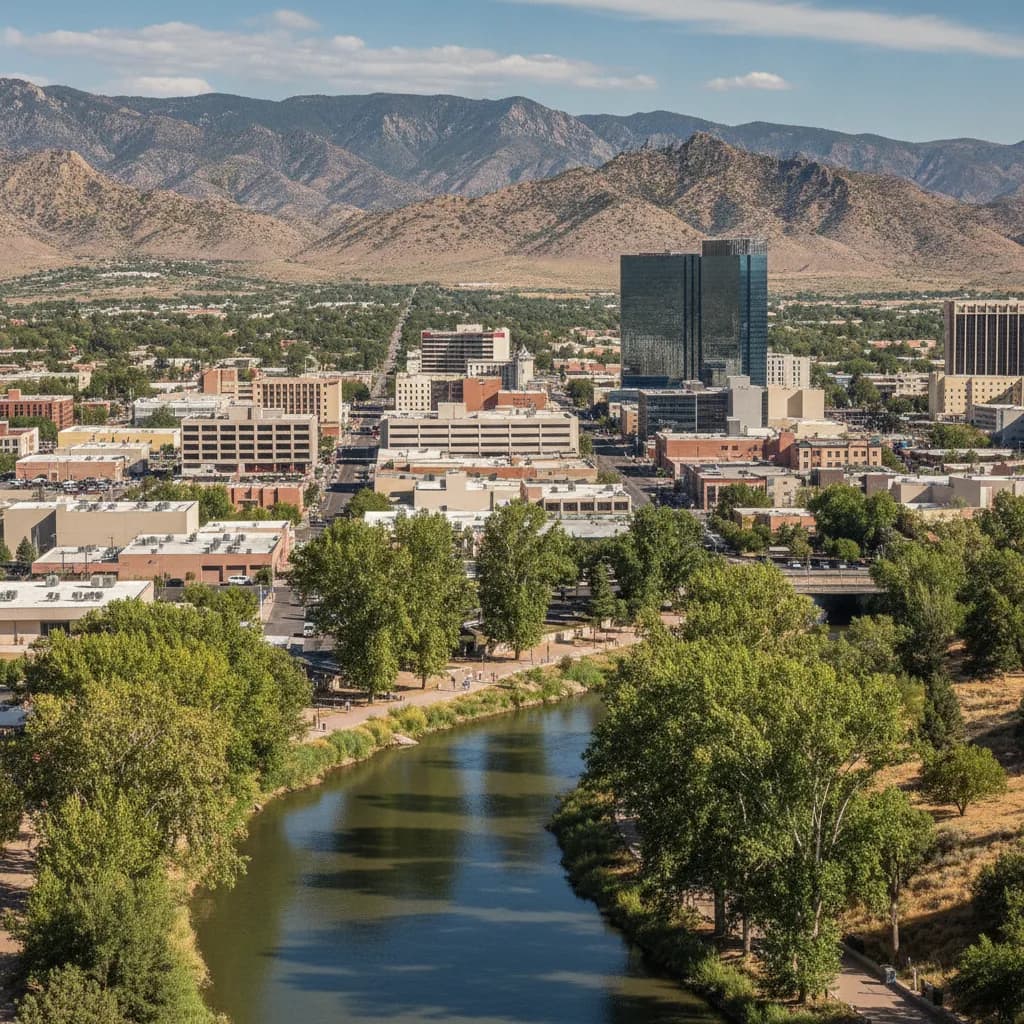 View of Reno, NV