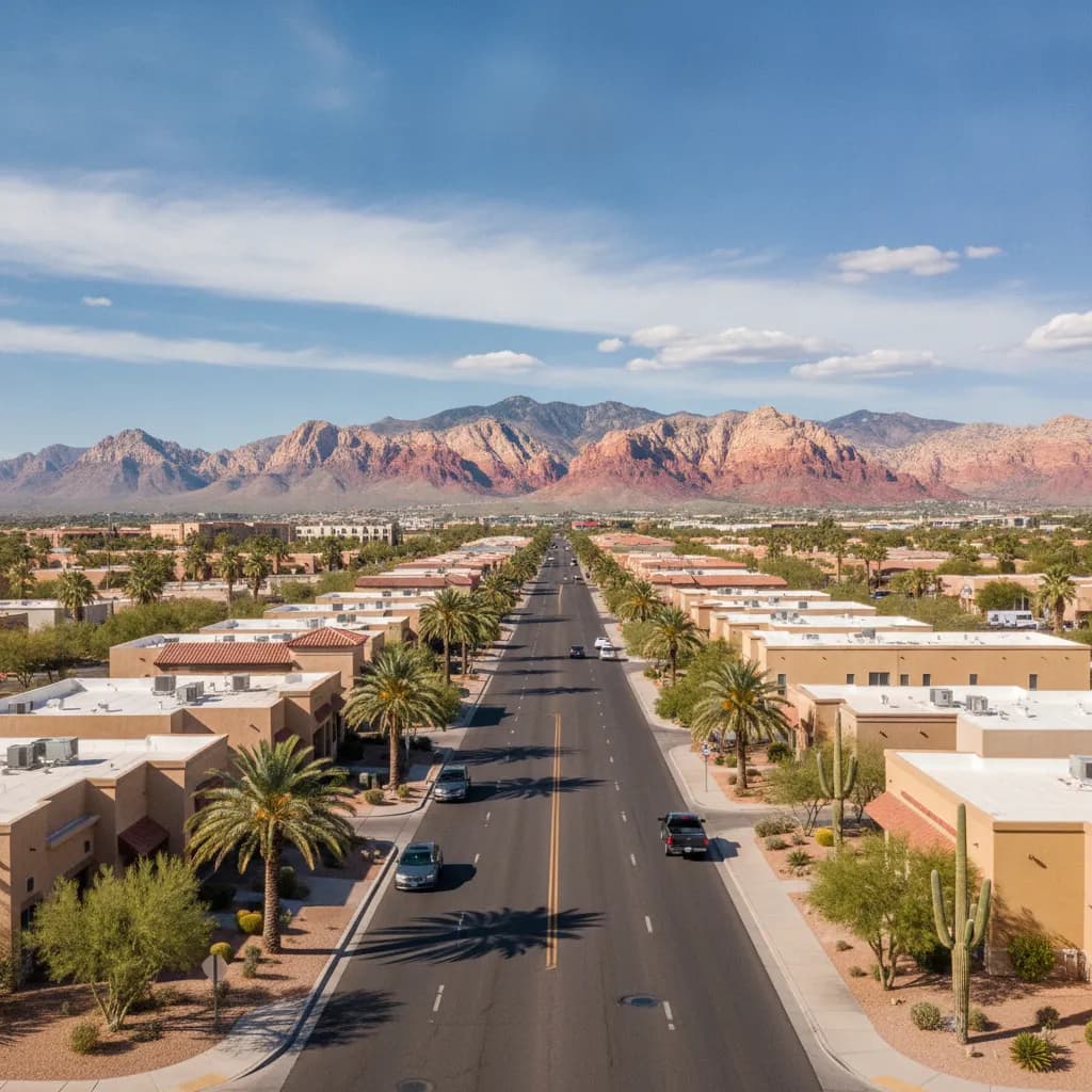 View of Spring Valley, NV