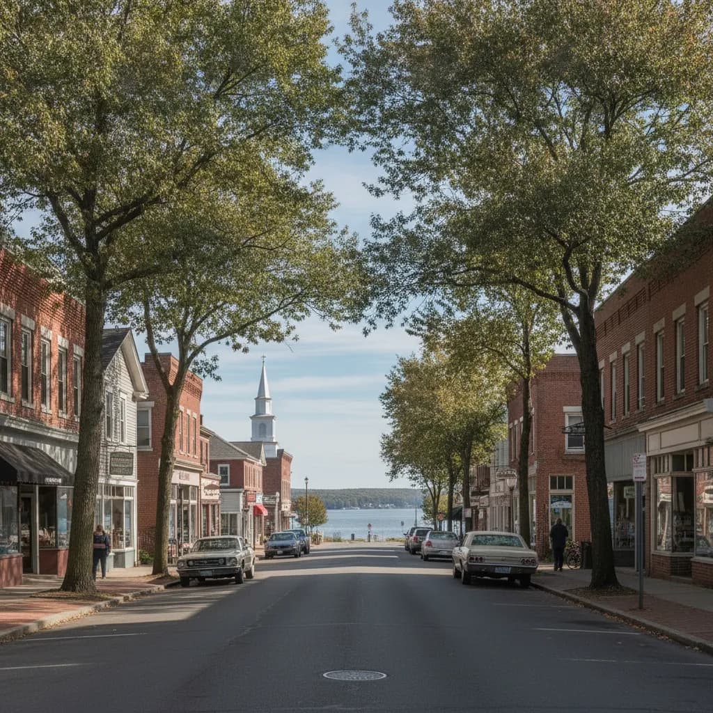 View of Amityville, NY