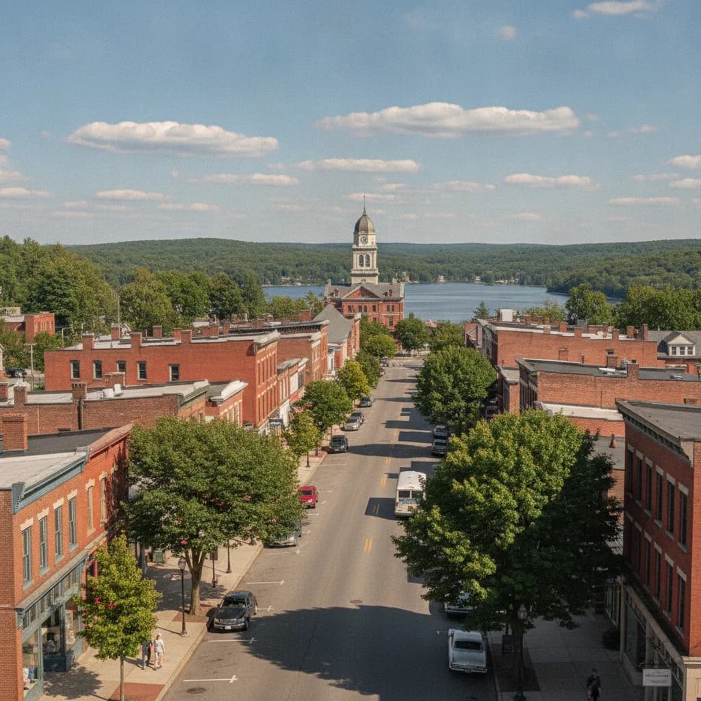 View of Auburn, NY