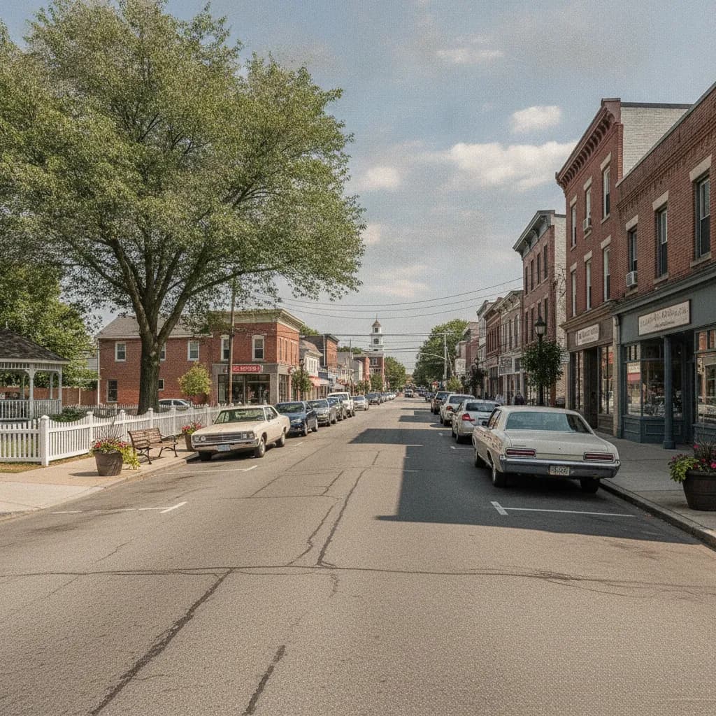 View of Baldwin, NY