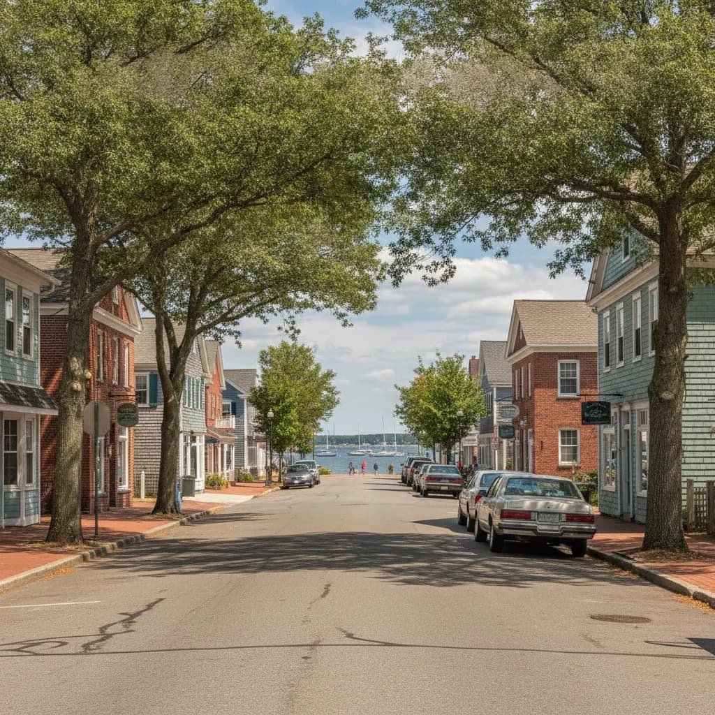 View of Bayville, NY