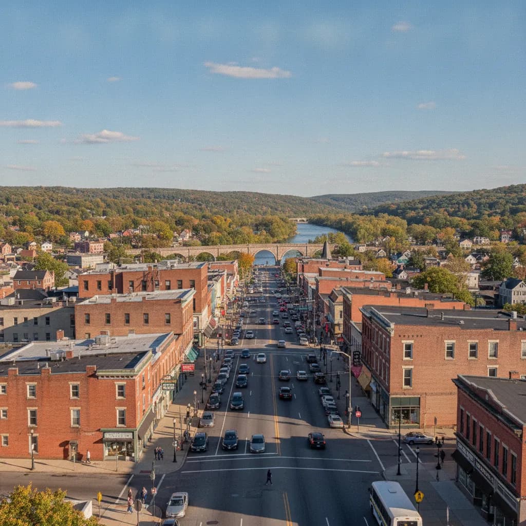 View of Binghamton, NY