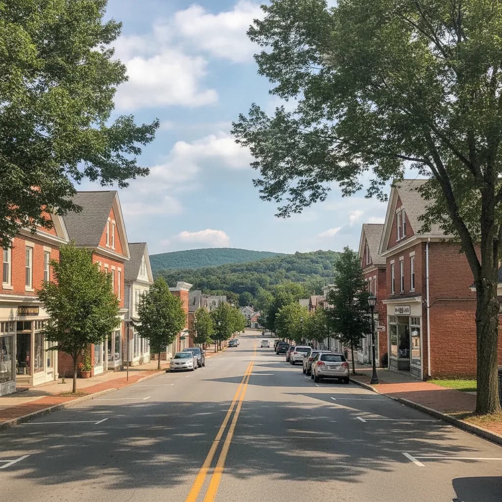 View of Blauvelt, NY