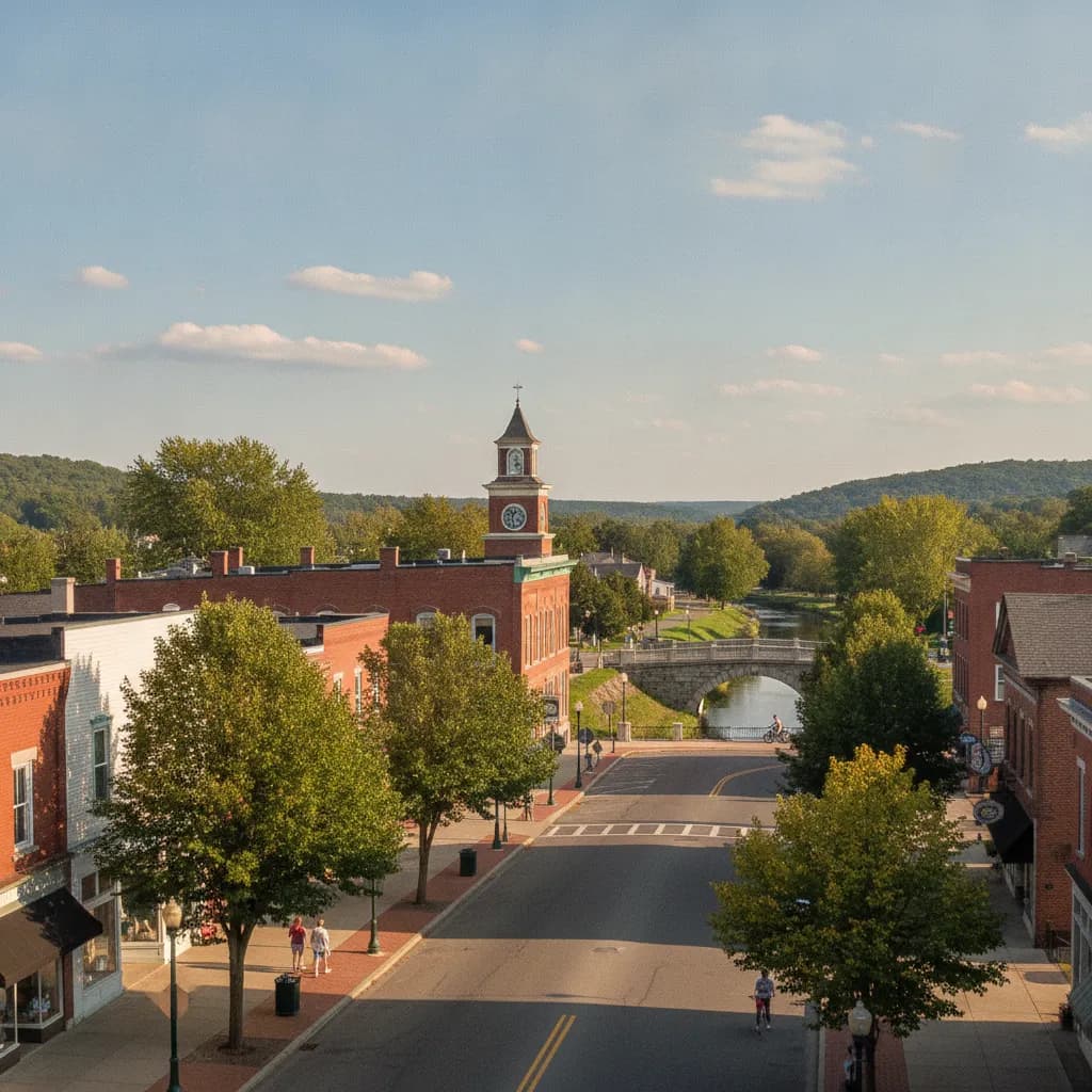 View of Brockport, NY