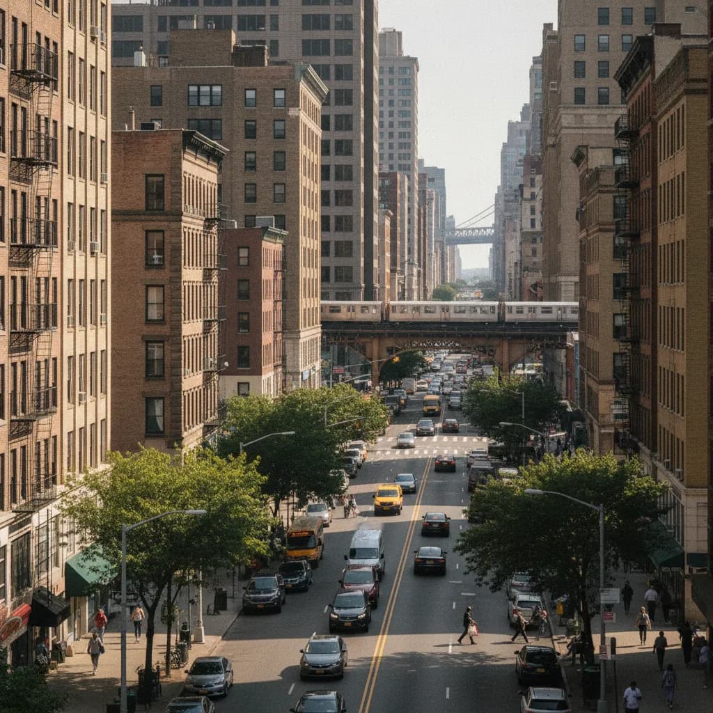 View of Bronx, NY