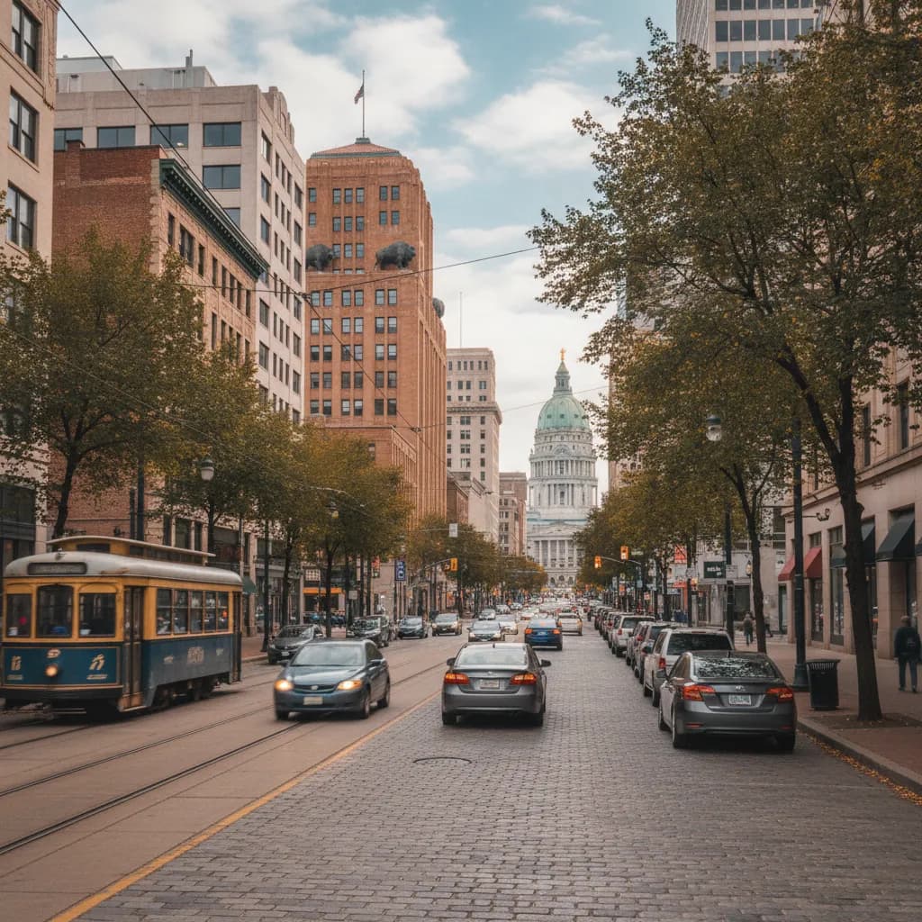 View of Buffalo, NY
