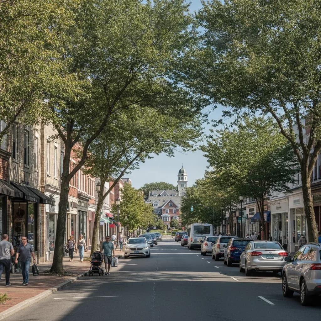 View of Cedarhurst, NY