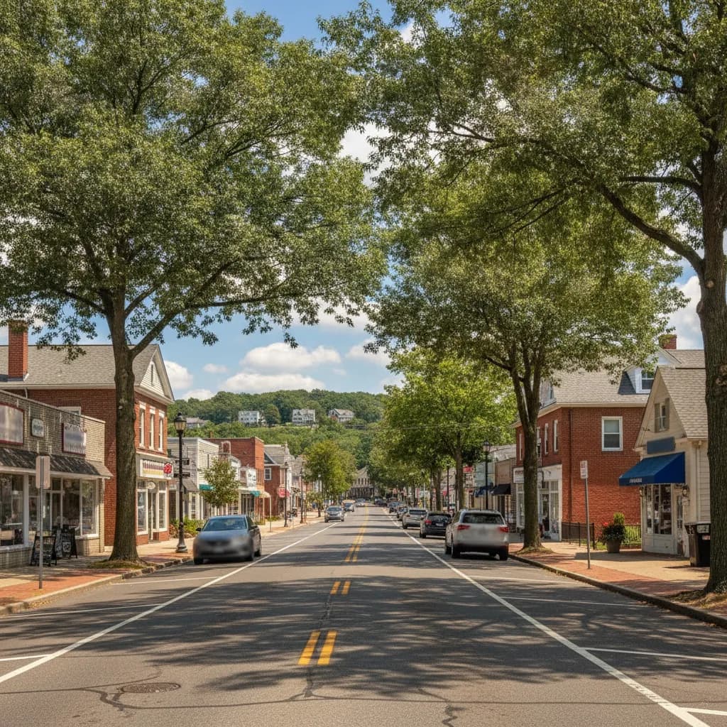 View of Commack, NY