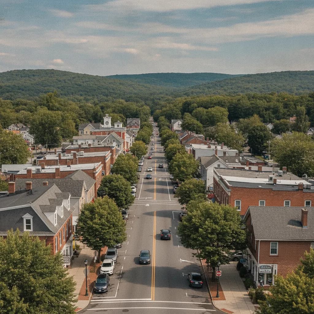 View of De Witt, NY