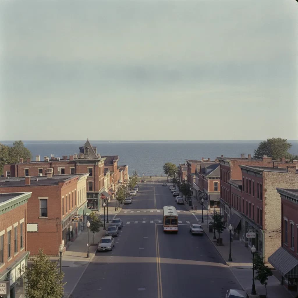 View of Dunkirk, NY