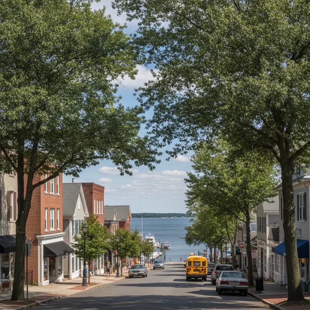 View of East Massapequa, NY