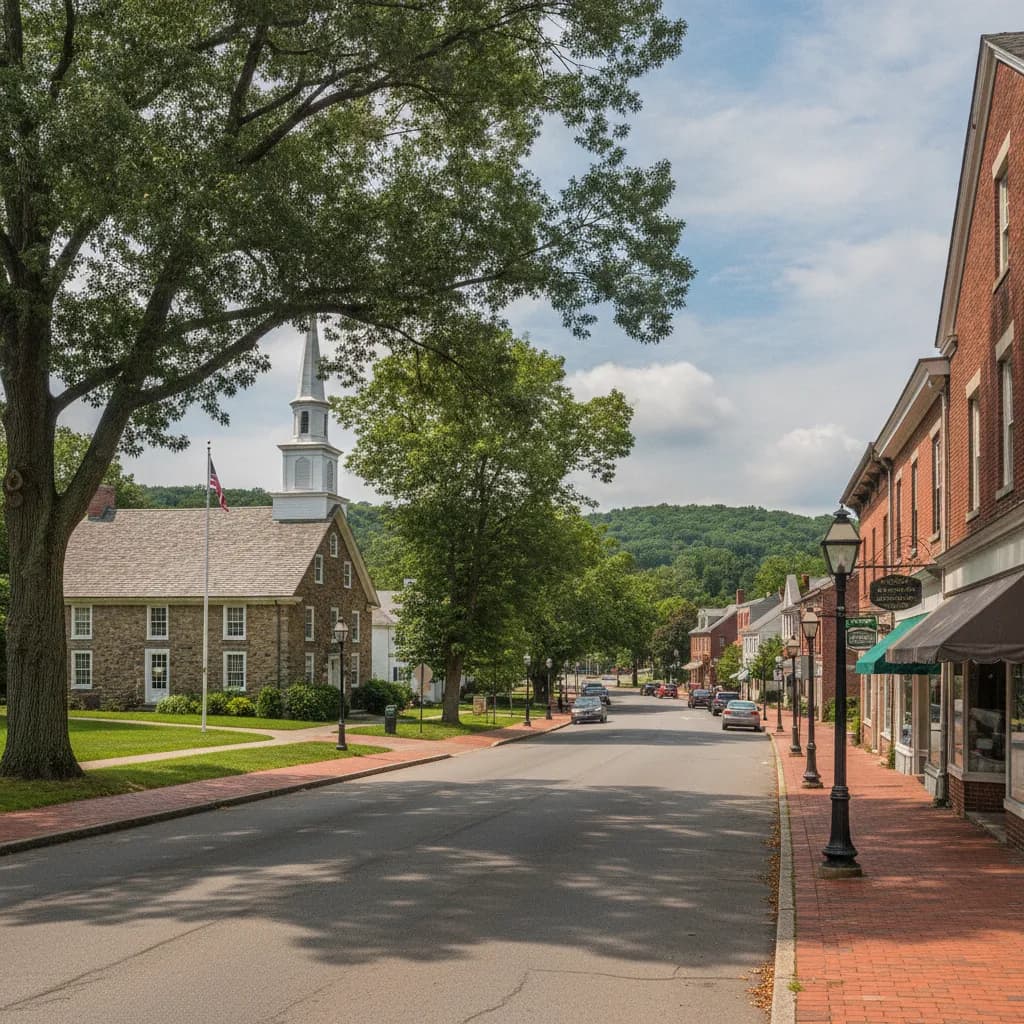 View of East Setauket, NY