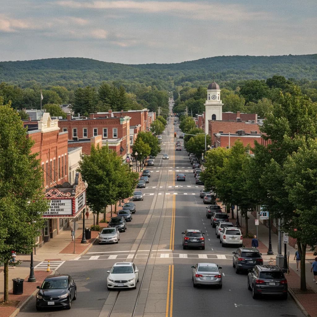 View of Elmira, NY