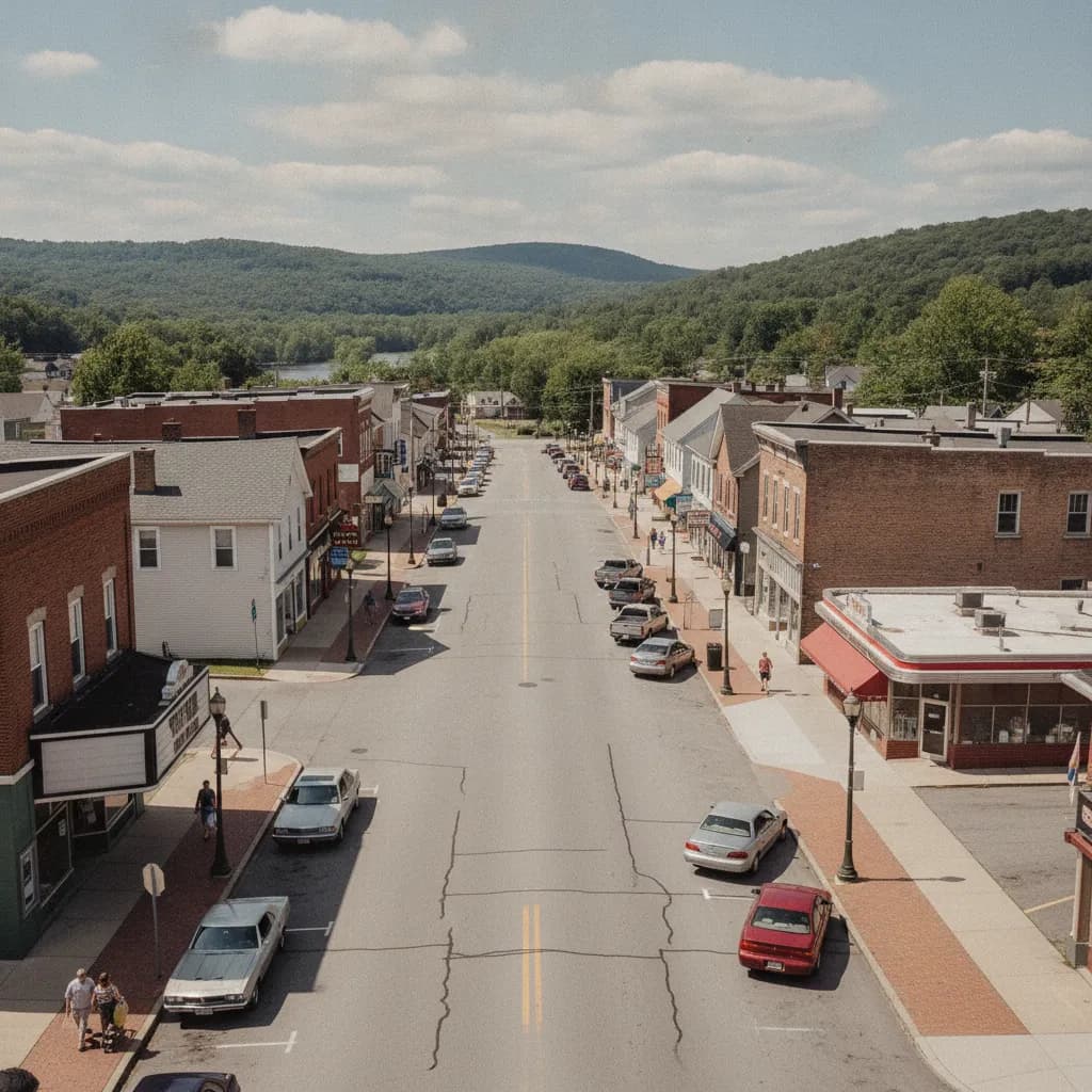 View of Endwell, NY