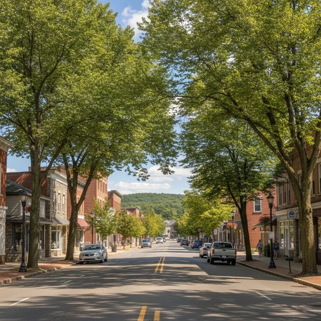 View of Fayetteville, NY
