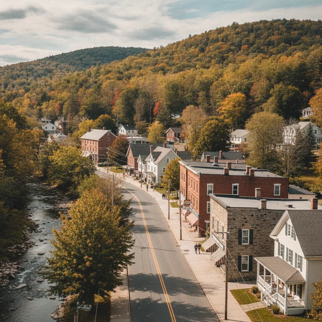 View of Firthcliffe, NY