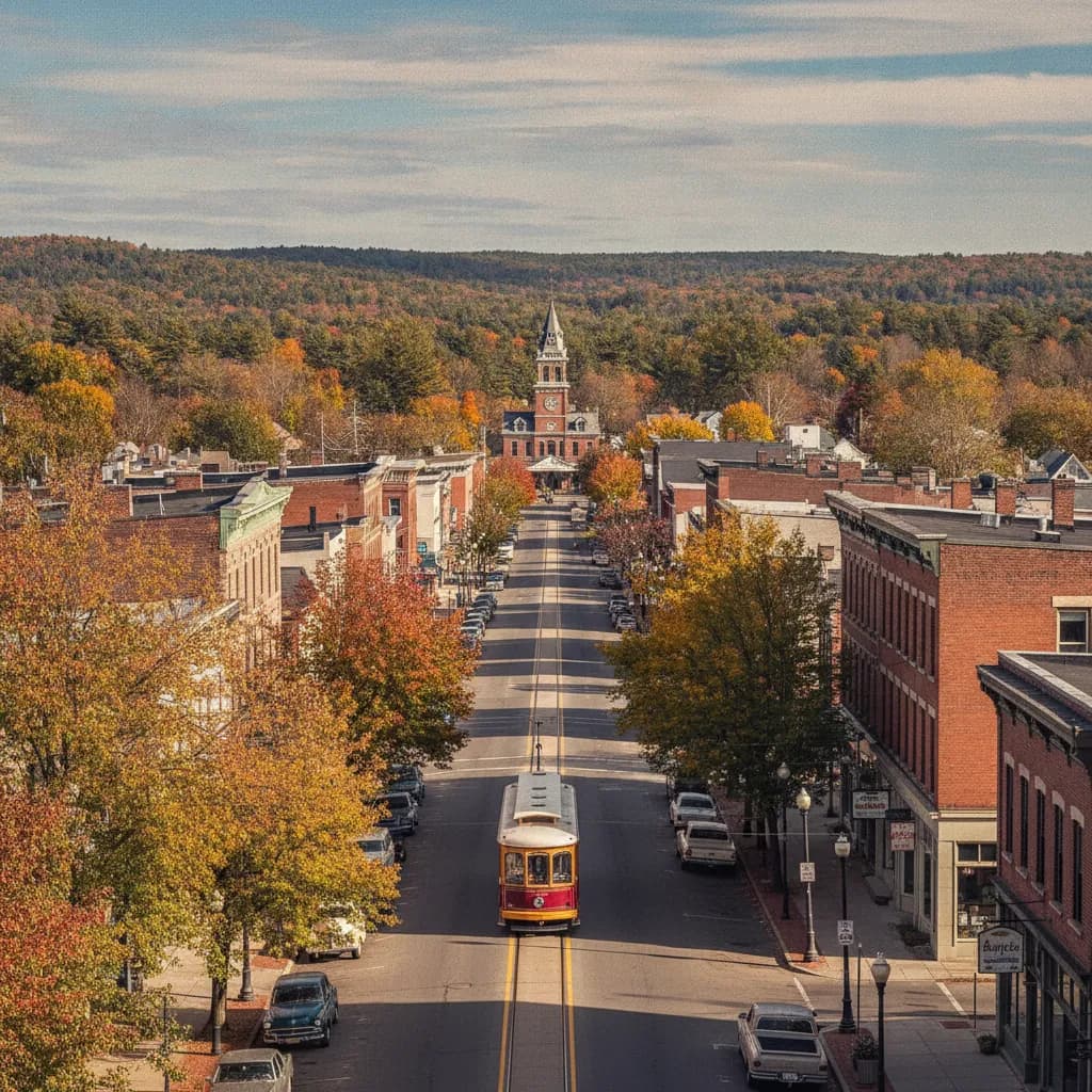 View of Fredonia, NY