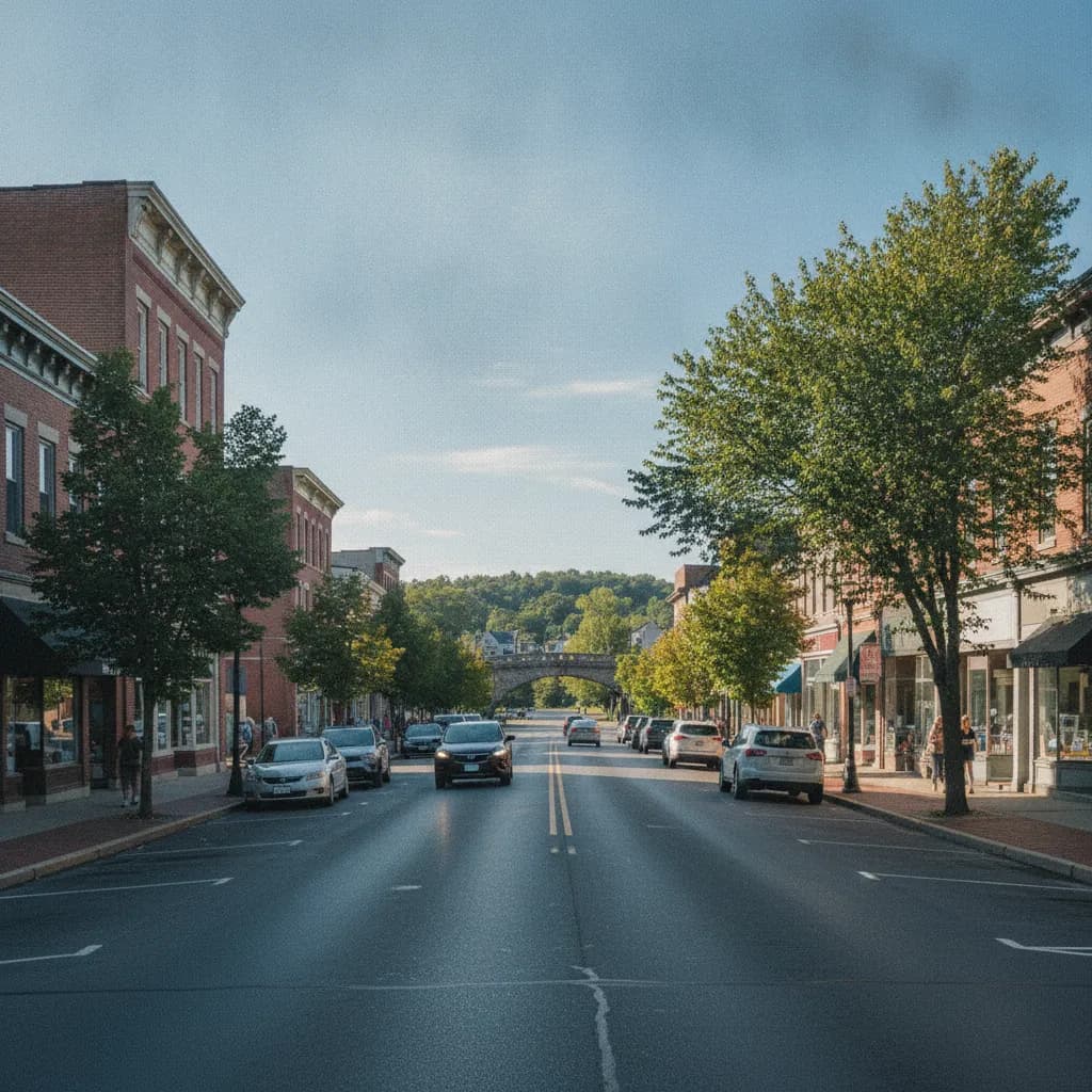View of Fulton, NY