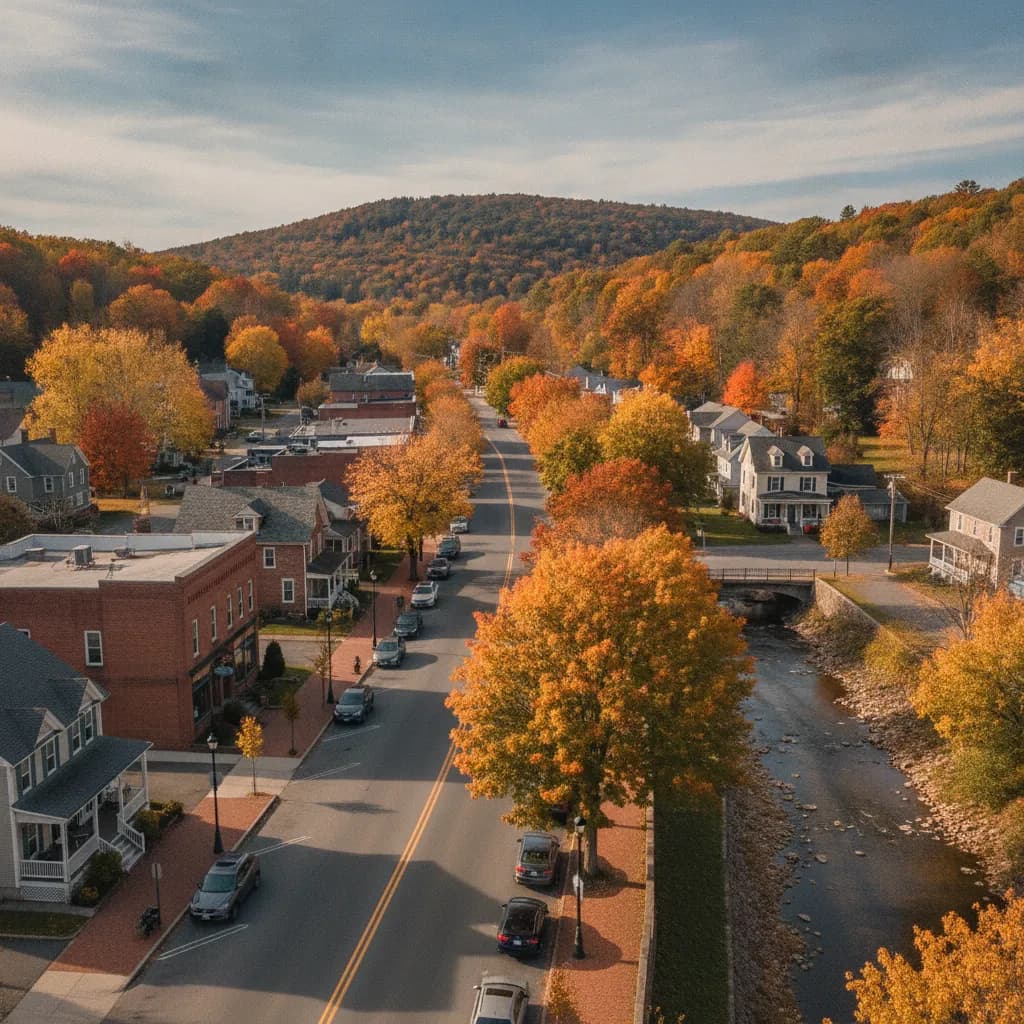 View of Gananda, NY
