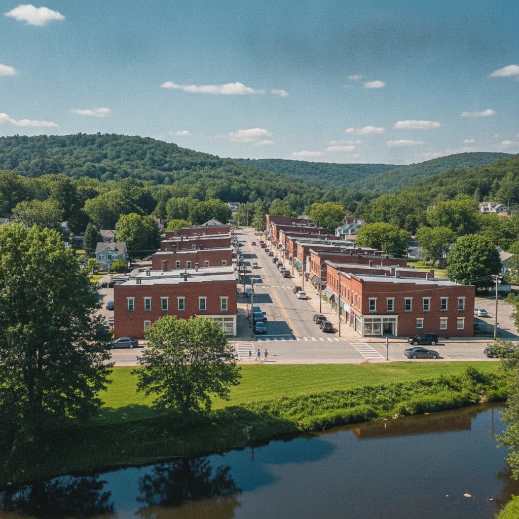 View of Gang Mills, NY